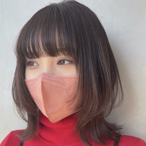 大人可愛いソフトウルフ×フェイスレイヤー＊くびれヘア/下北沢