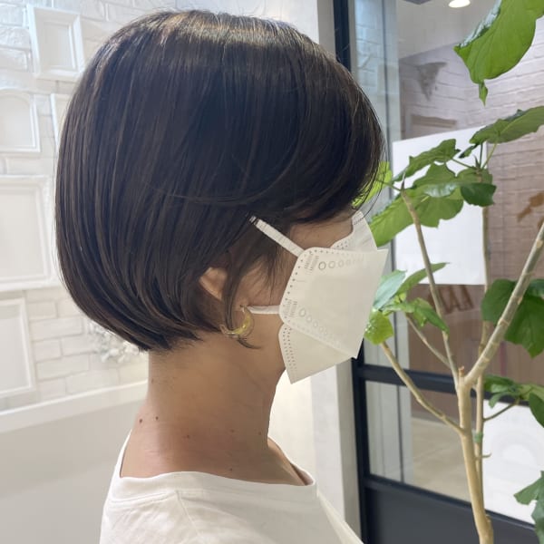 大人ショートボブ/丸みショートボブ|ZA/ZA shinjuku