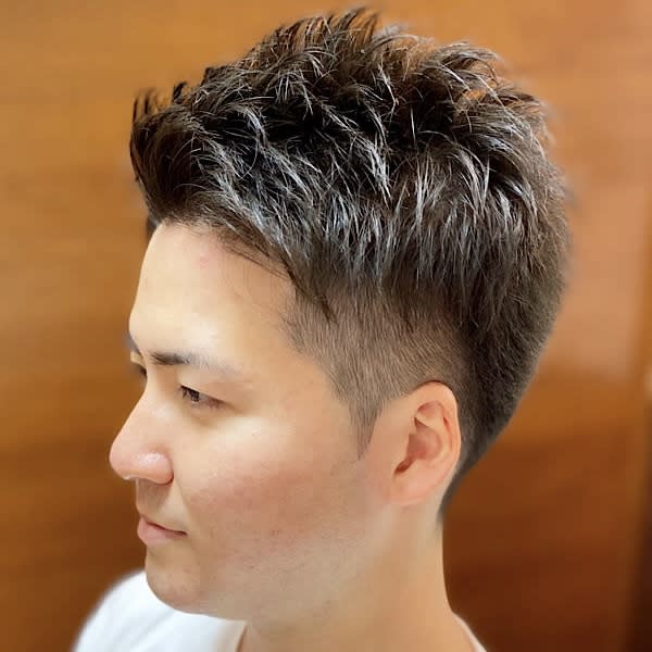 清潔感/ツーブロック/アップバンク/ビジネス/神保町