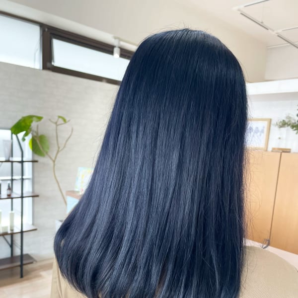 【guerir hair + care】 ブルーブラック