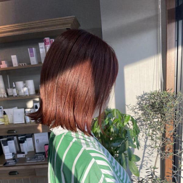 大人可愛い/ブリーチなしWカラー