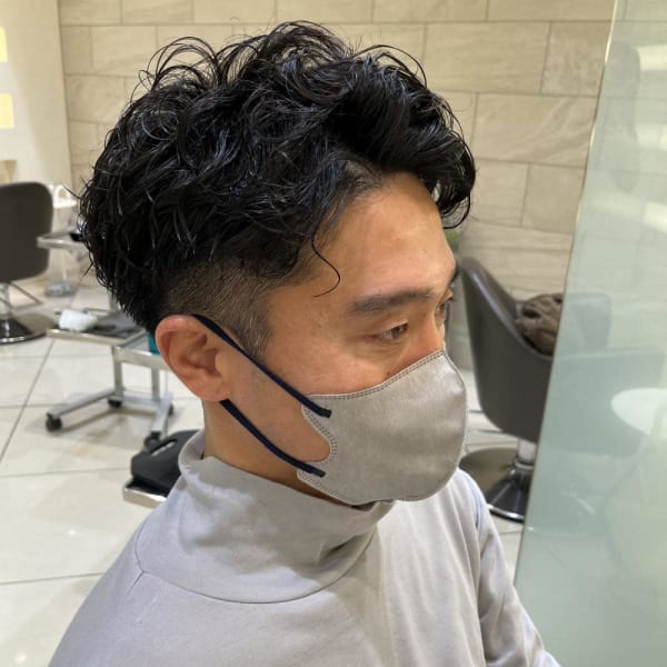 【メンズ】40代メンズのイケオジパーマ