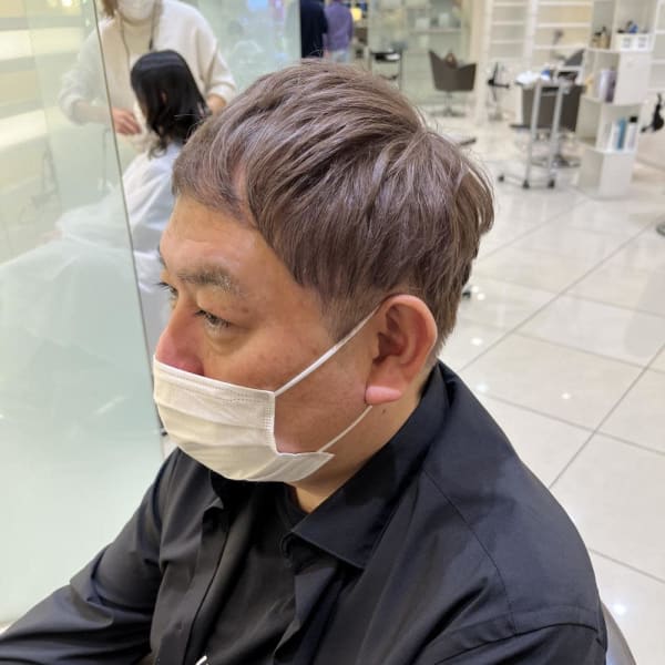 【メンズ】50代から始める大人のダブルカラー
