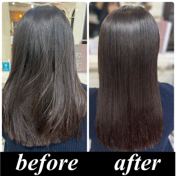 【美髪整形】異次元の最新髪質改善☆シルク酸性ストレート