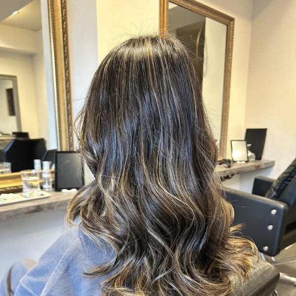 白髪ぼかしハイライト|Hair＆Makeup Ke' International