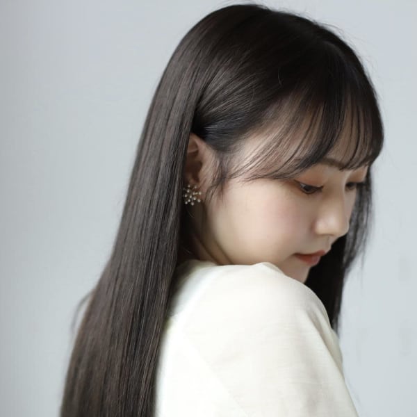 ストレートヘア