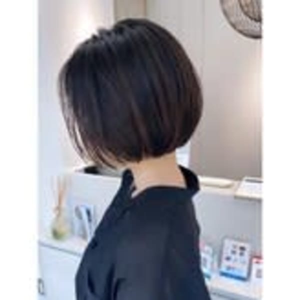 乾かすだけでキマる☆大人ボブ