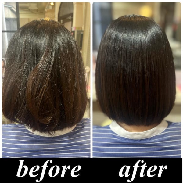 【美髪整形】異次元の最新髪質改善☆シルク酸性ストレート