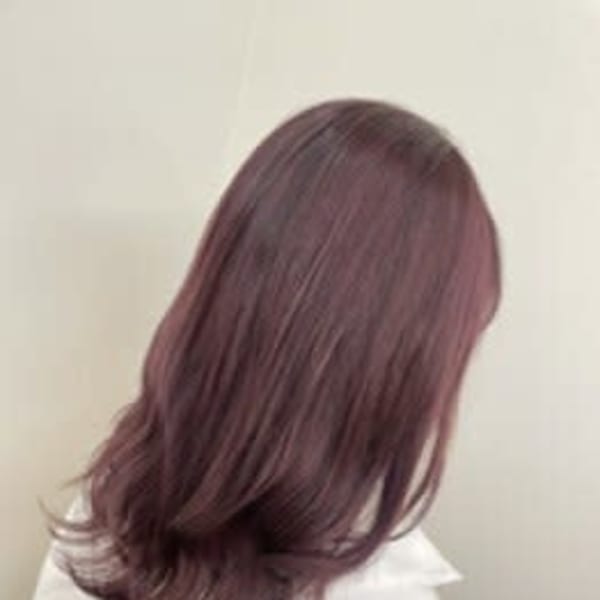 レイヤースタイル×暖色カラー|cure 津田沼店