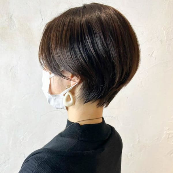 【Reir吉祥寺】*耳掛けショート+こなれブラウン*