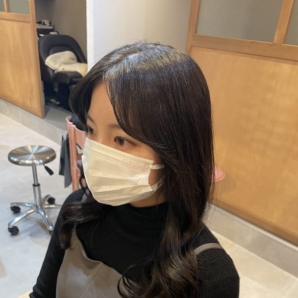 ナチュラル韓国風ロング|Nuii