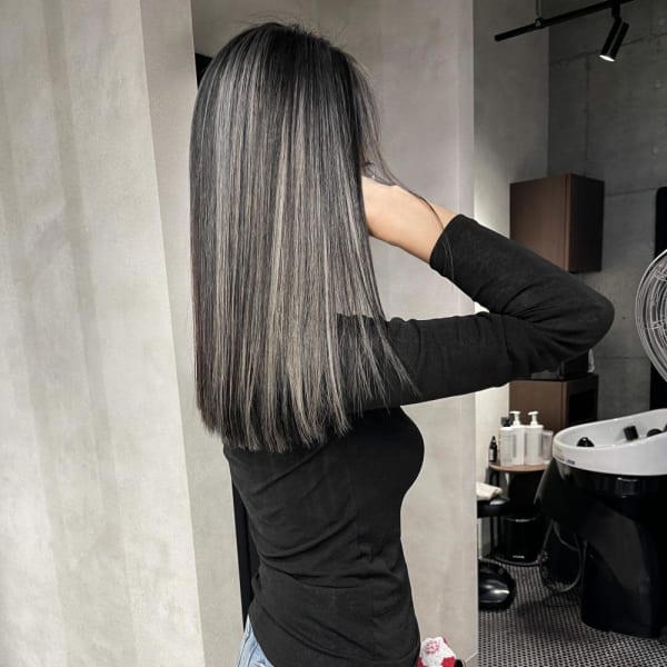 ★スクエアロングボブ×ハイライト★