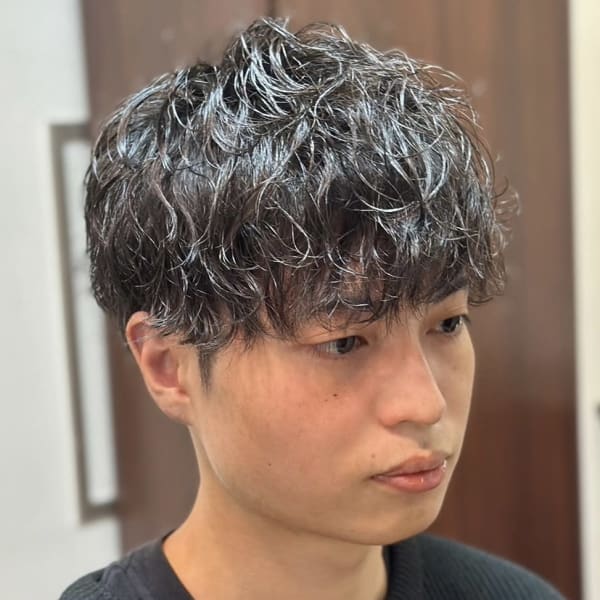 ツイスパ/パーマ/波パーマ/マッシュ/神保町