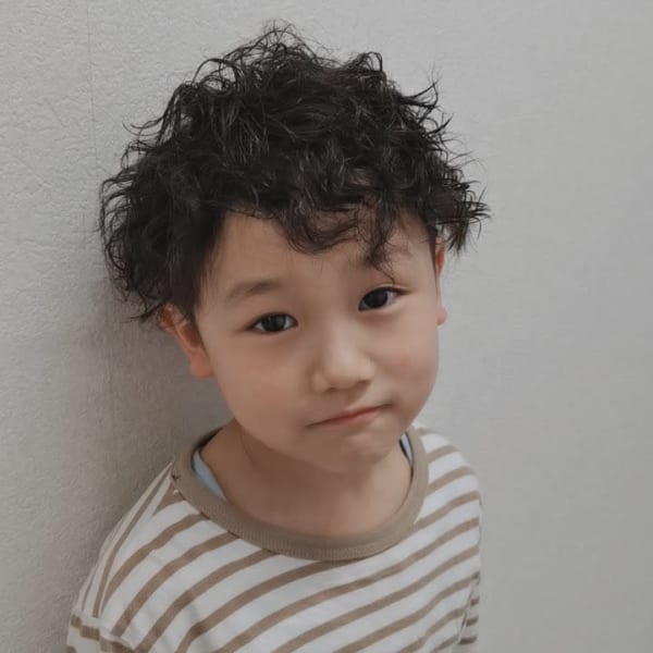 hair salon Tiare×キッズ パーマ