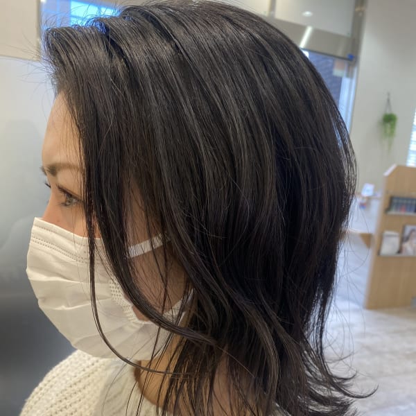 伸ばしかけのヘア/飽きてちょっと変えたい/レイヤーミディアム