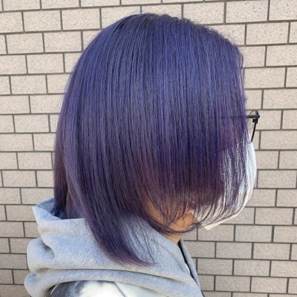 Lia&汐見悠佑 高発色ラベンダーカラー♪