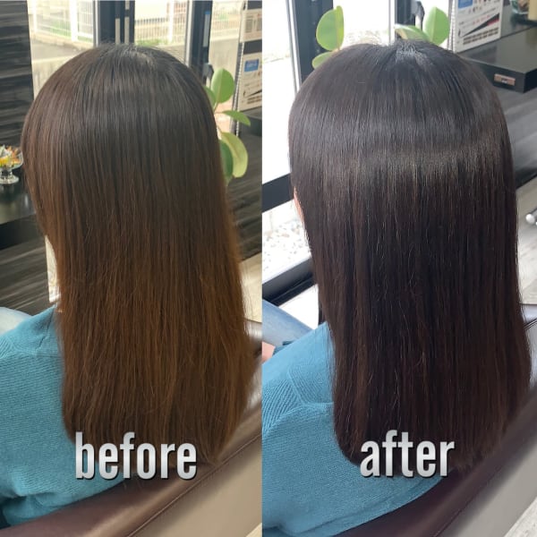 簡単スタイリング♪艶髪ヘアー|hair salon Glean