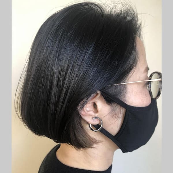 黒髪に、ボブ|ALPHA Clic