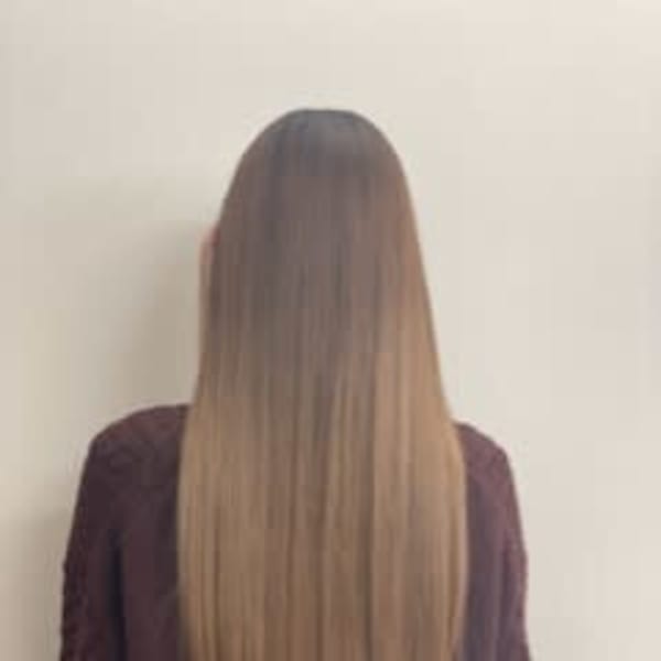 #酸性ストレート　#朝ラク髪質改善　#ロング 