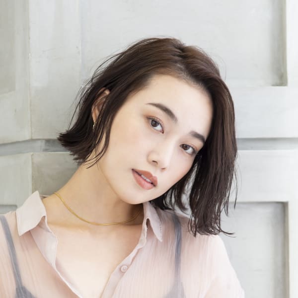 【Totia堀江】波巻き大人ボブ×ショコラブラウン|Totia 堀江