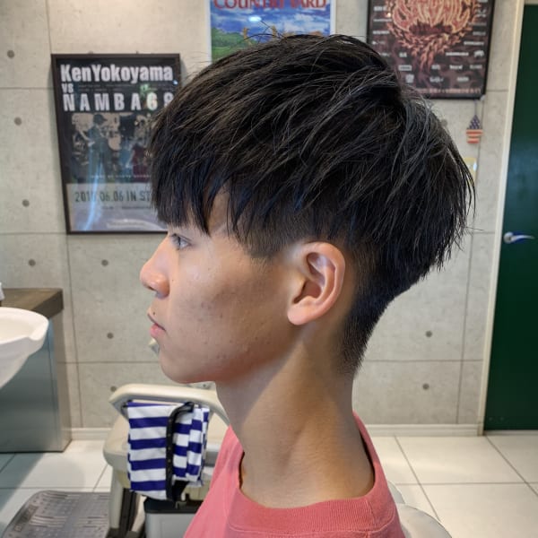 王道　ショートマッシュ