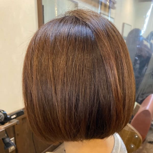 縦シルエットボブ