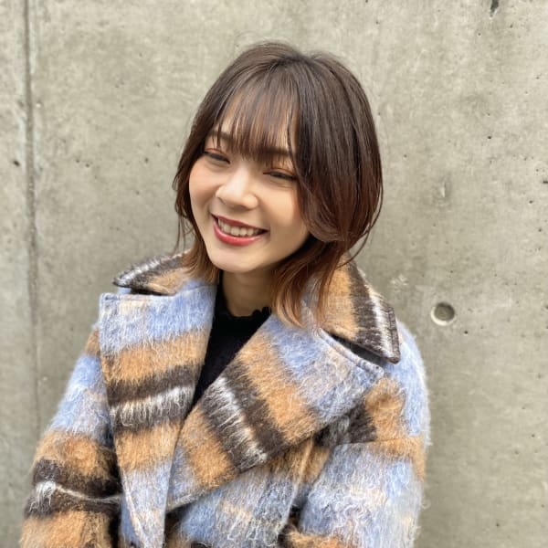 仙台美容室ショートボブ韓国風前髪カットサイドバング