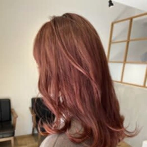 暖色レッド、春カラー【acala吉祥寺】