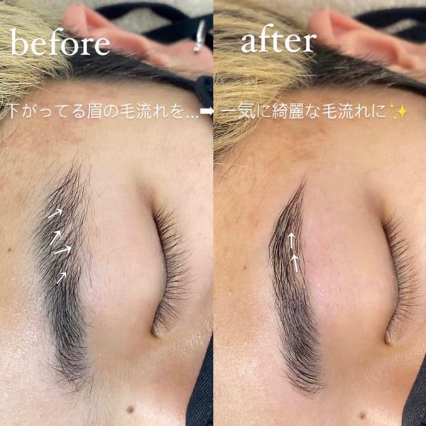 ハリウッドブロウリフト 眉毛 アイブロウ