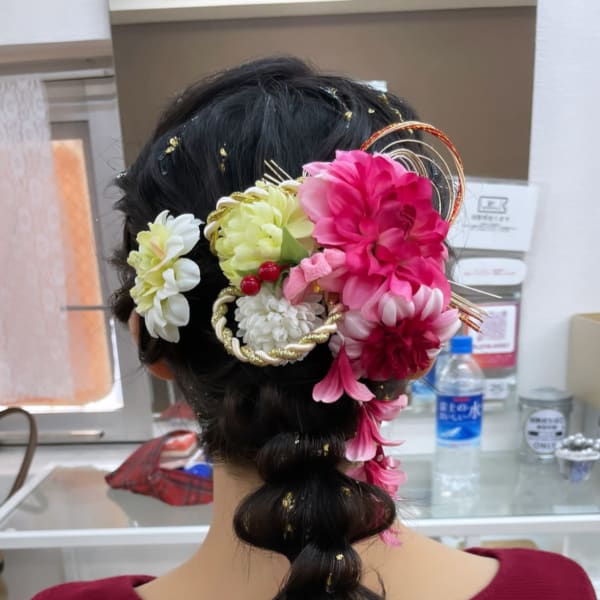 卒業式ヘアスタイル