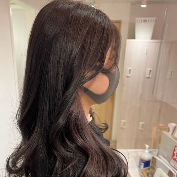 ◆大人かわいい/韓国風/ヨシンモリ/透明感グレージュ/ロング|【全席個室サロン】NUMBER 天王寺【ナンバー】