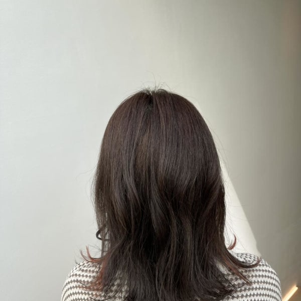 美髪/大人かわいい/こなれミディ/サンドベージュ