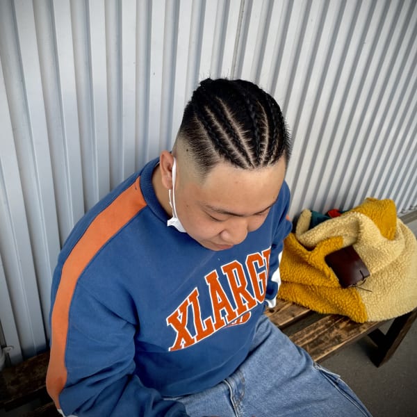 フェード×コーンロウ