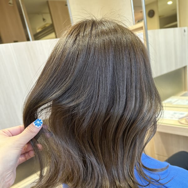 ブリーチなし☆グレージュ