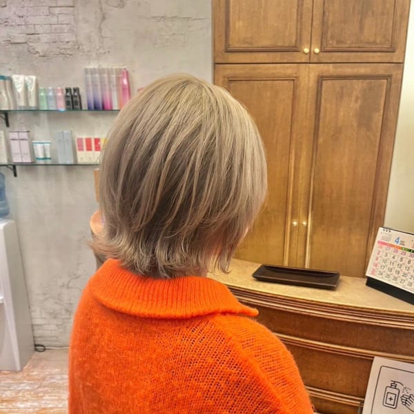 20代30代大人ショートボブｘ小顔ウルフカット丸みショート