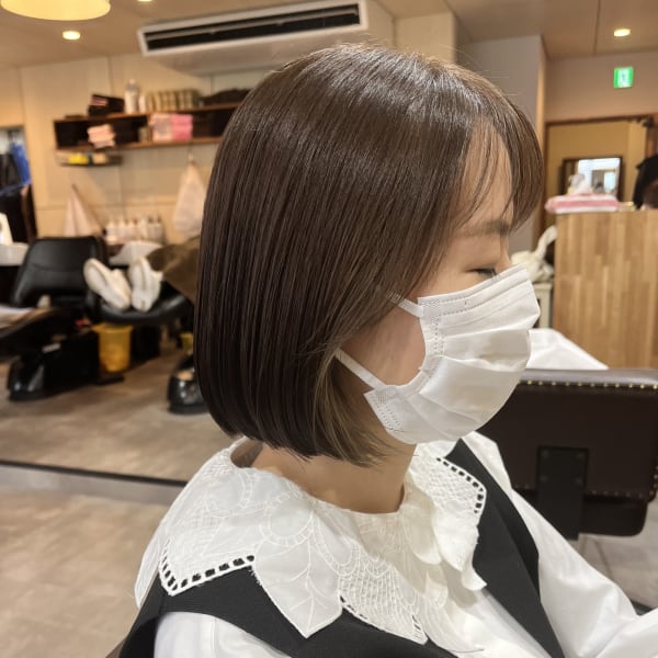 ミニボブ|女性専用髪質改善酸性縮毛矯正専門店LIRA