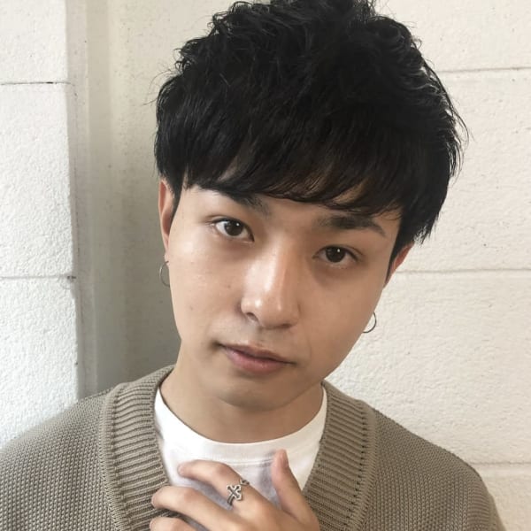 ソフトツーブロックの束感モテショート|Lin'ne terrace