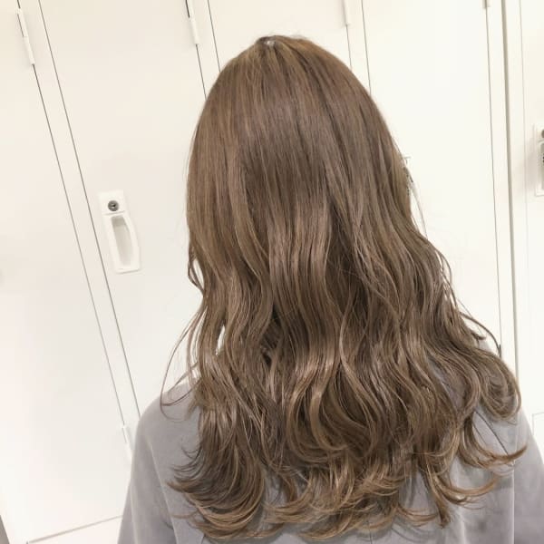 ベージュ ロング