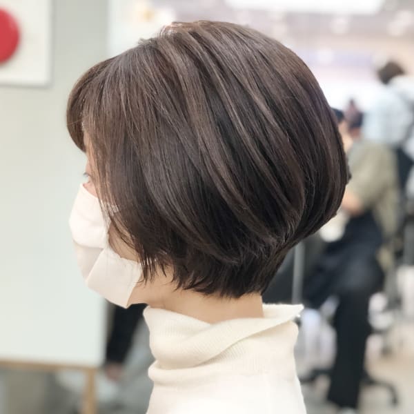 くびれショートボブ