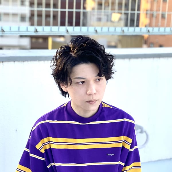 ミディアムパーマスタイル|Stazio54 神戸 元町 三宮