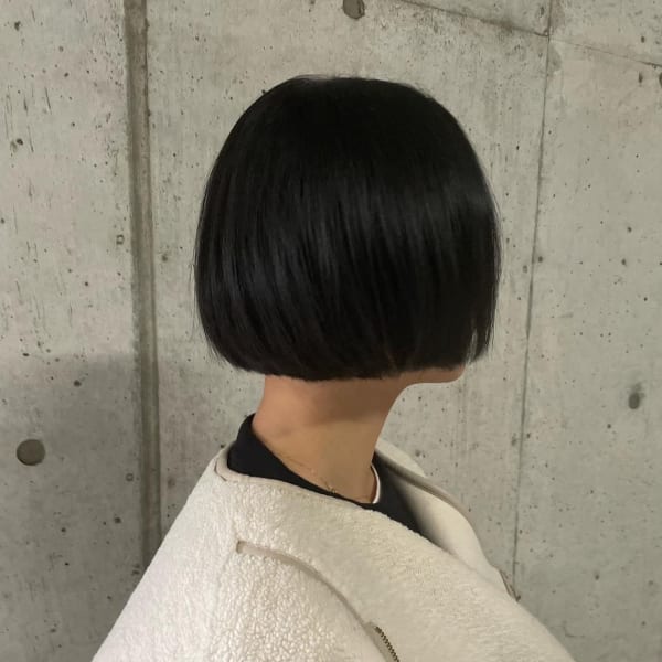 ミニボブ/髪質改善トリートメント/縮毛矯正
