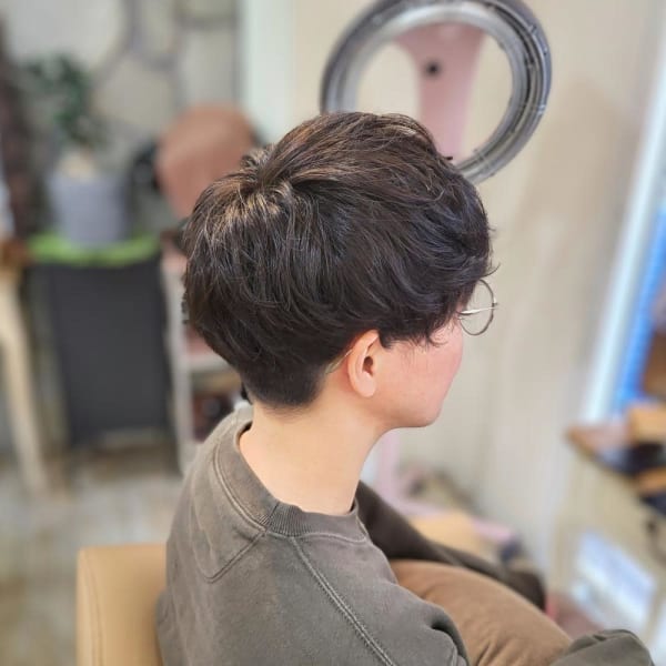 マッシュ×パーマ★