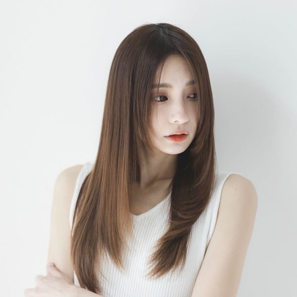 軽めストレート