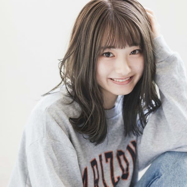 ダークカラーモテパーマ