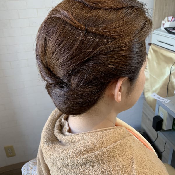 ヘアーセット　和髪