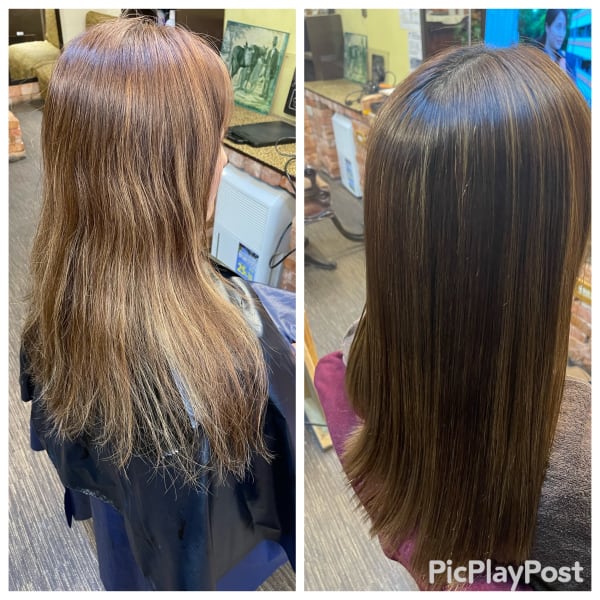 ナチュラルストレート