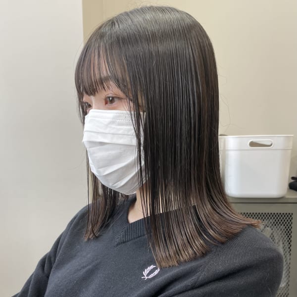 ぱつっとラインカット|女性専用髪質改善酸性縮毛矯正専門店LIRA