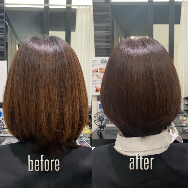 簡単スタイリング♪艶髪ヘアー|hair salon Glean