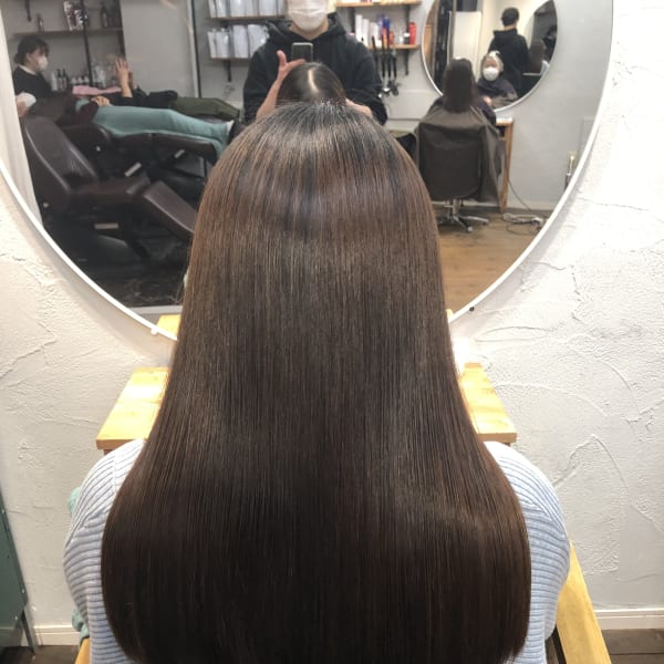 サラサラストレート|髪質改善酸性縮毛矯正専門店CUORE