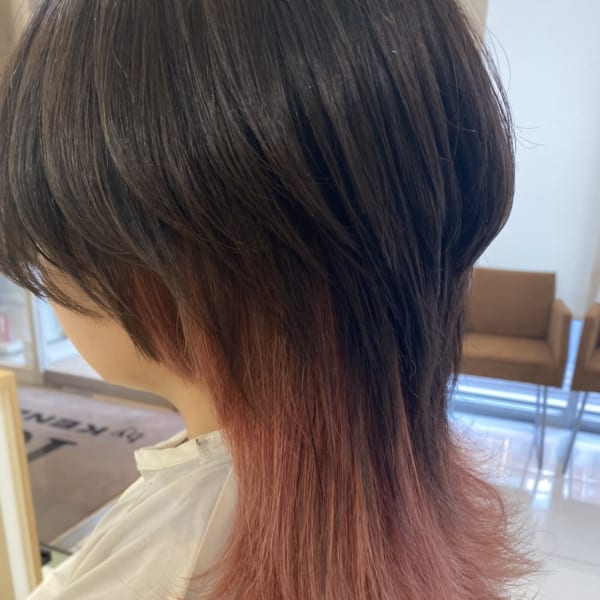 ウルフ×インナーピンク